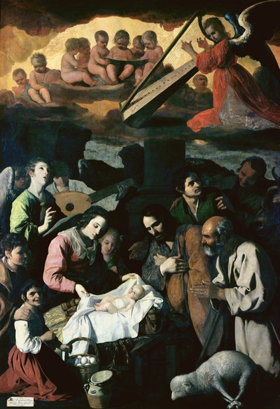 Adoration of the Shepherds by Francisco de Zurbaran
